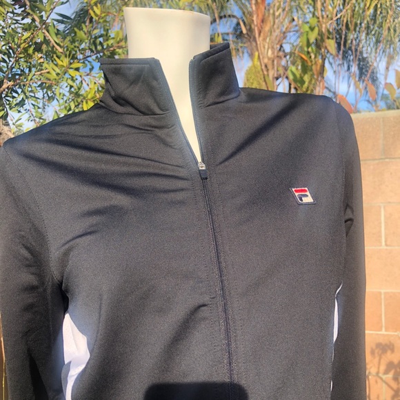 FILA Sports Track Jacket in black - Picture 2 of 5